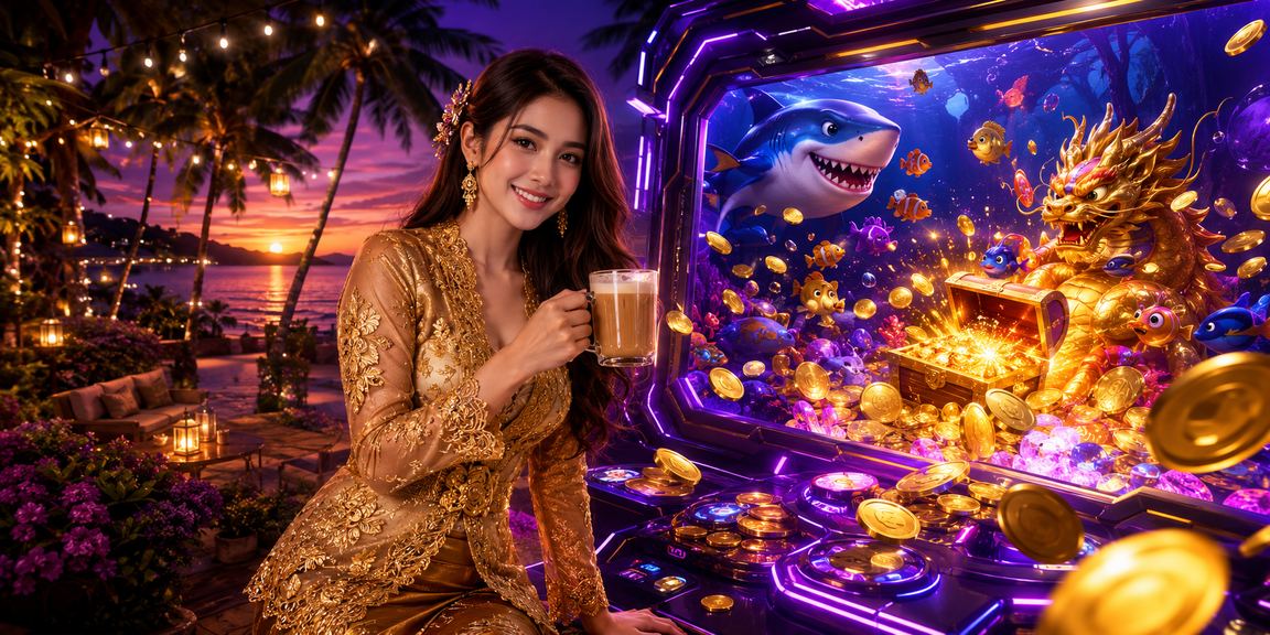 Permainan kasino dalam talian di Pulau Pinang dengan gaya rekabentuk tempatan kebaya