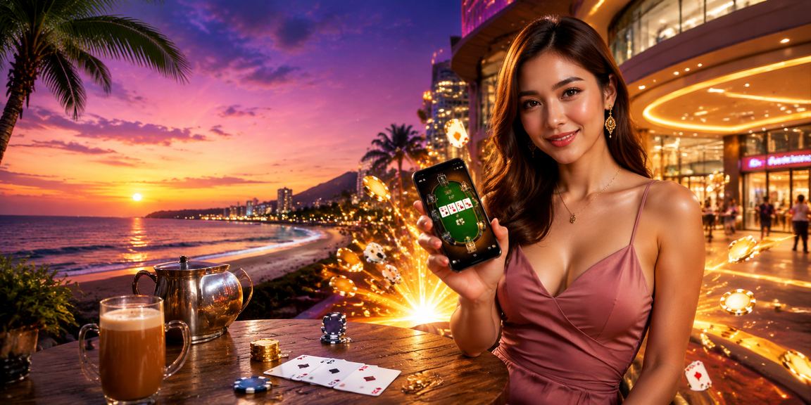 Suasana permainan poker di Pulau Pinang dengan pemain tempatan